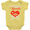 i steal heart valentin day Baby Onesie