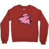 flying pig Crewneck Sweatshirt