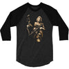 marilyn monroe machine gun gangster 100% cotton 3/4 Sleeve Shirt