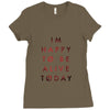 To Be Alive (a233) Ladies Fitted T-Shirt