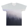 Smoking Forest All Over Men's T-shirt