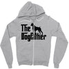 the dogfather boxer Zipper Hoodie