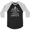 keep calm train 3/4 Sleeve Shirt