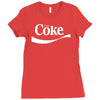 enjoy coke Ladies Fitted T-Shirt