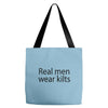 real men wear kilts Tote Bags