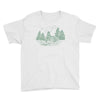 Camping Green Youth Tee