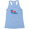 1970s retro tv show the new avengers Racerback Tank