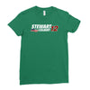 stewart colbert '12 Ladies Fitted T-Shirt