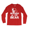 Beware Of The Bear Long Sleeve Shirts