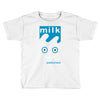 blur milk coffee and tv rock music band Toddler T-shirt