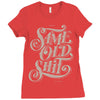 same old shirt Ladies Fitted T-Shirt