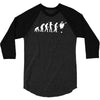 evolution of angus young 3/4 Sleeve Shirt