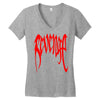 xxxtentacion  revenge Women's V-Neck T-Shirt