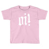 oi punk rock top long sleeve,,,, Toddler T-shirt