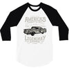 america's  highway 3/4 Sleeve Shirt