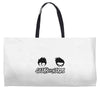 geeks vs nerds Weekender Totes