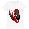deadpool Ladies Fitted T-Shirt