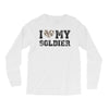 i love my soldier hunter camouflage Long Sleeve Shirts