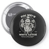 white lotus Pin-back button