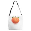 peach t Adjustable Strap Totes