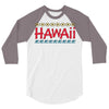 hawaii 3/4 Sleeve Shirt