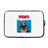 Jaws Parody Paws Laptop sleeve