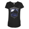 arkham asylum Maternity Scoop Neck T-shirt