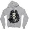 nerd  lion Zipper Hoodie