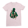 fawns meet kaiju Ladies Fitted T-Shirt