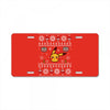 pokemon christmas ugly License Plate