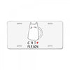 cat love person! License Plate