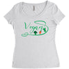 vegan Women's Triblend Scoop T-shirt