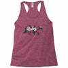 Floral Baby Bear Racerback Tank