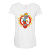 there are no strings on me Maternity Scoop Neck T-shirt