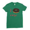 i donut care Ladies Fitted T-Shirt