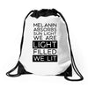 we lit Drawstring Bags