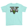 five logo Youth Tee