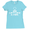 lift like a girl Ladies Fitted T-Shirt