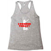 i pooped today Racerback Tank