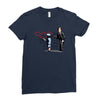 banksy bat Ladies Fitted T-Shirt