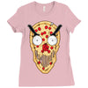 pizskull Ladies Fitted T-Shirt