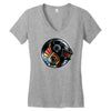 daft yin yang Women's V-Neck T-Shirt