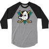 mighty ducks of anaheim 3/4 Sleeve Shirt