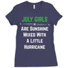 July Girls Ladies Fitted T-Shirt