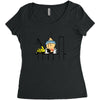 sumo pile driver Women's Triblend Scoop T-shirt