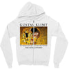 Gustav Klimt The Kiss Zipper Hoodie