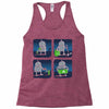 saving the world, one small step at a time Racerback Tank