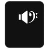 bass speaker Mousepad