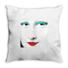 monalisa pop art Throw Pillow