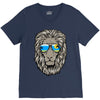 summer lion V-Neck Tee